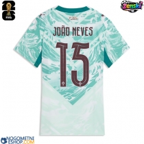 Ženski Nogometni dresi Portugalska Joao Neves #15 Gostujoči SP 2026 Kratek Rokav